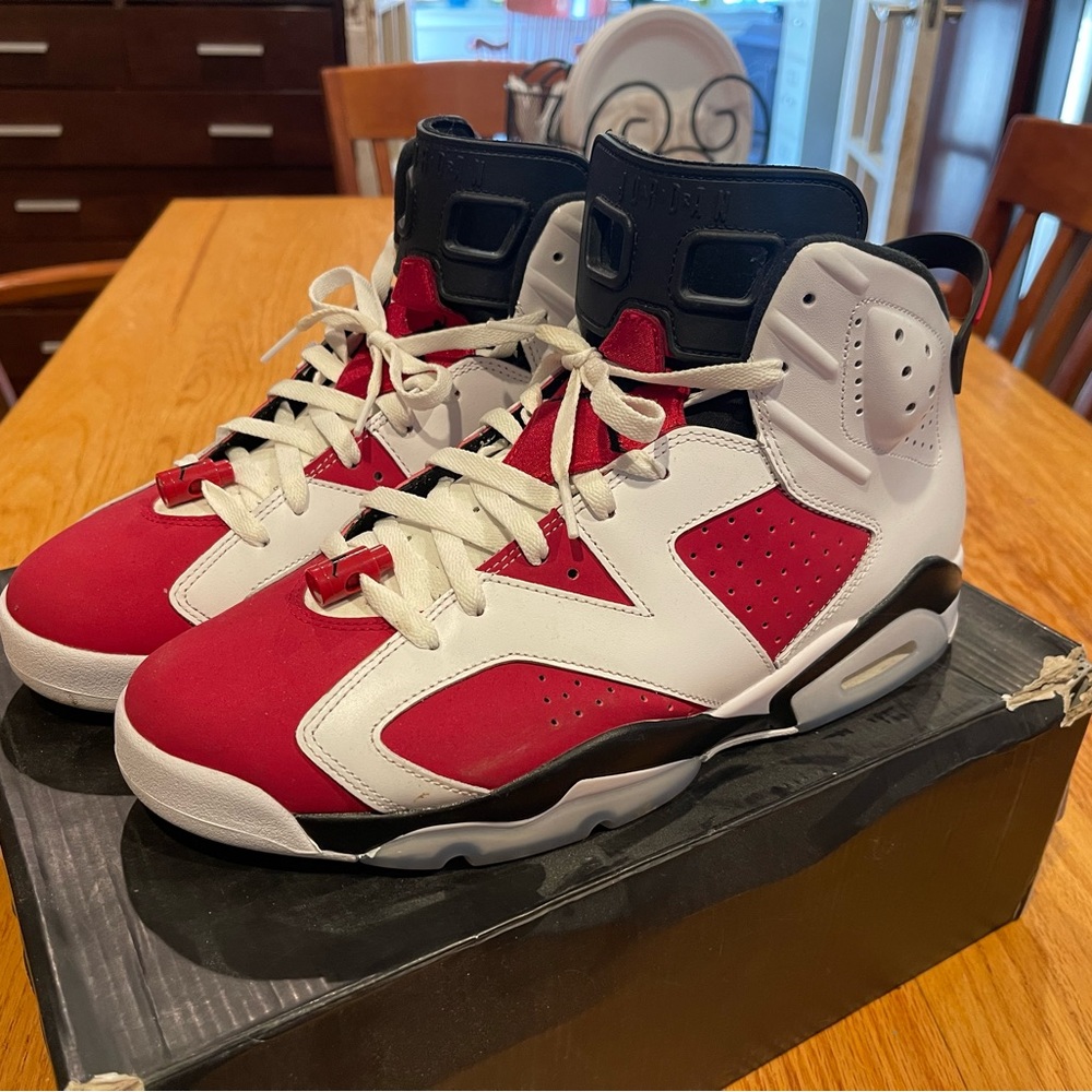 Jordan Retro 6’s Carmines